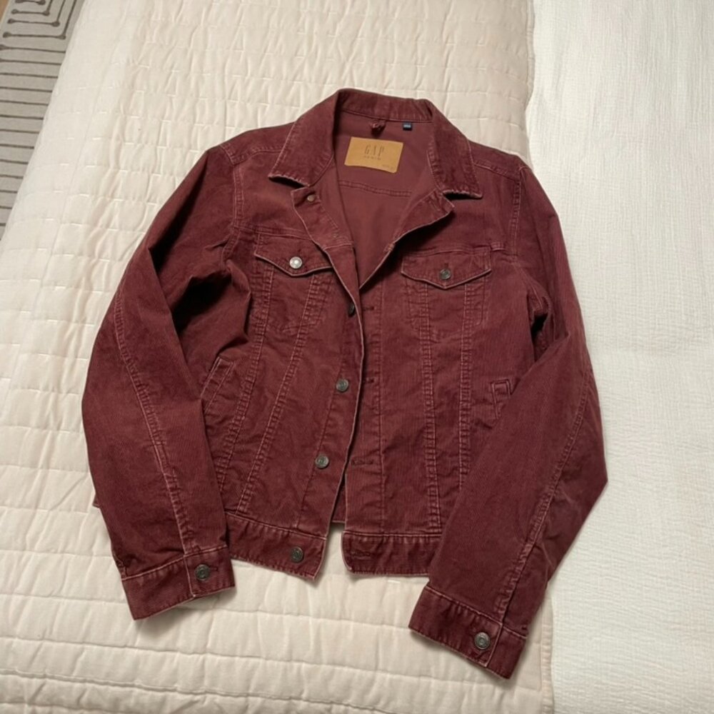 Gap Denim - Vintage Cut - Corduroy Men's Sexy Jacket Sz Lg (slim fit)